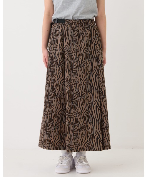 THOUSAND MILE(サウザンドマイル)の「【THOUSAND MILE】WAVE ADJUST SKIRT/ウェーブアジャストスカート/ゼブラ柄(スカート・レディース・ゼブラ・FREE)」の8枚目の写真