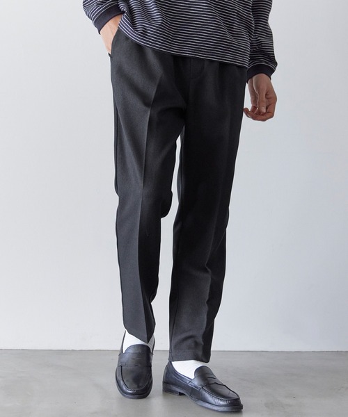 coca（coca）（コカ）の「イージースラックス（スラックス・メンズ・ブラック/チャコール・XL/M/L）」の2枚目の写真