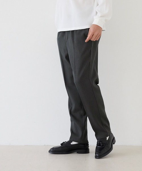 coca（coca）（コカ）の「イージースラックス（スラックス・メンズ・ブラック/チャコール・XL/M/L）」の4枚目の写真