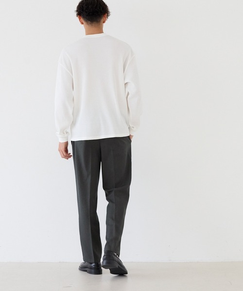 coca（coca）（コカ）の「イージースラックス（スラックス・メンズ・ブラック/チャコール・XL/M/L）」の5枚目の写真