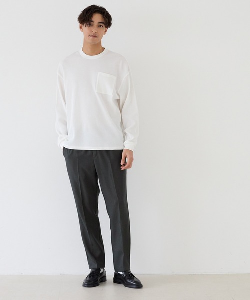 coca（coca）（コカ）の「イージースラックス（スラックス・メンズ・ブラック/チャコール・XL/M/L）」の7枚目の写真