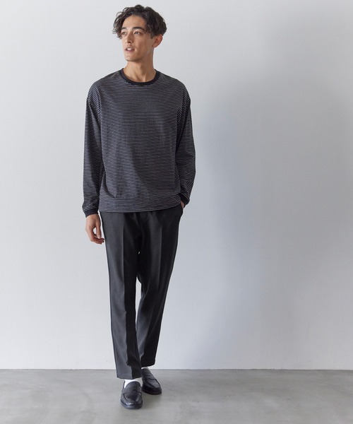 coca（coca）（コカ）の「イージースラックス（スラックス・メンズ・ブラック/チャコール・XL/M/L）」の12枚目の写真