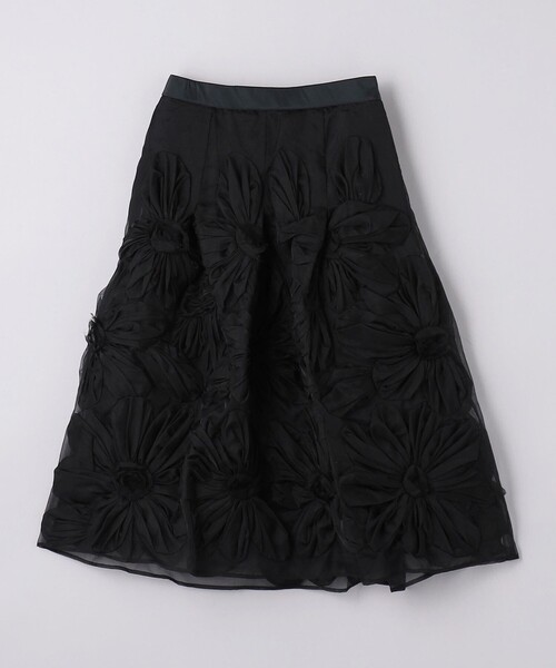 74%引【新品未使用】UNITED ARROWS オーガンジー フレアスカート セール】＜Kaon＞ デイジー オーガンジー フレアスカート