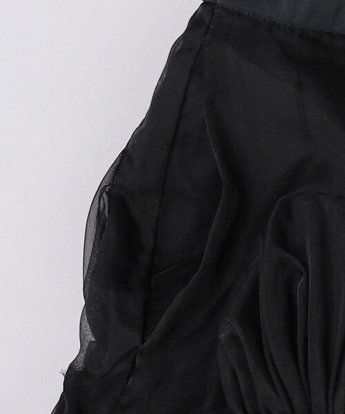 74%引【新品未使用】UNITED ARROWS オーガンジー フレアスカート セール】＜Kaon＞ デイジー オーガンジー フレアスカート