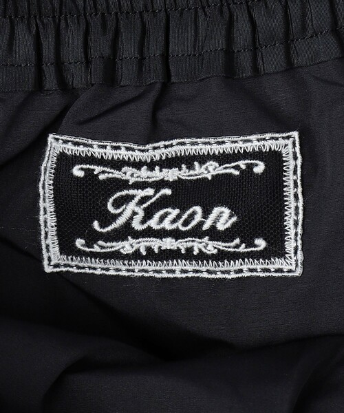 Kaon(カオン)の「<Kaon> デイジー オーガンジー フレアスカート(スカート・レディース・ブラック・S)」の9枚目の写真
