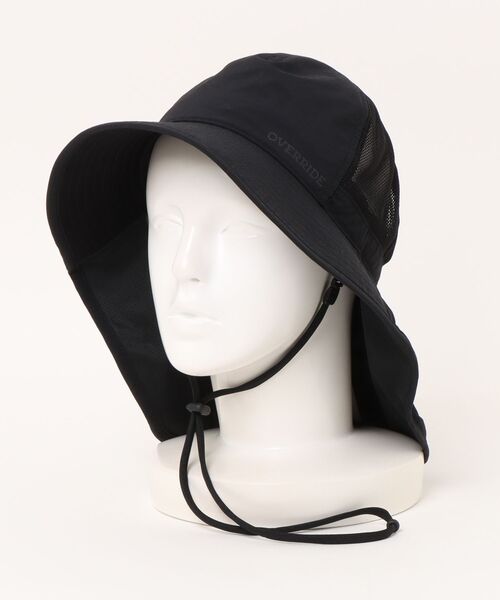 OVERRIDE(オーバーライド)の「OVERRIDE BREATHABLE REC SHADE HAT SG / オーバーライド(ハット・レディース・グレー/ブラック/ライトグリーン・58cm)」の19枚目の写真