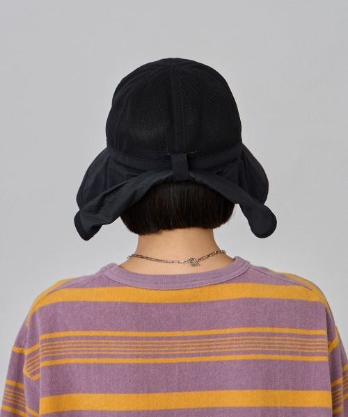 OVERRIDE(オーバーライド)の「OVERRIDE BREATHABLE REC SHADE HAT SG / オーバーライド(ハット・レディース・グレー/ブラック/ライトグリーン・58cm)」の11枚目の写真