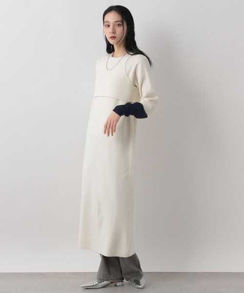 その他 ima62otomihsah LOWRYS FARM ワンピース タンクSETソデシアーワンピース 290399