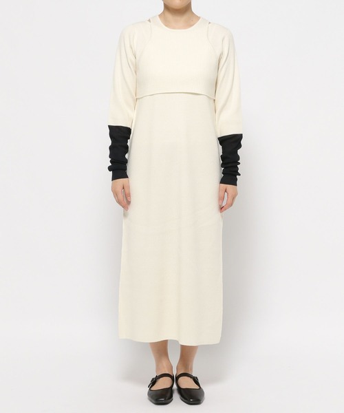 LOWRYS FARM HEBANE ワンピ　津軽海峡 LOWRYS FARM HEBANE ワンピ 津軽海峡