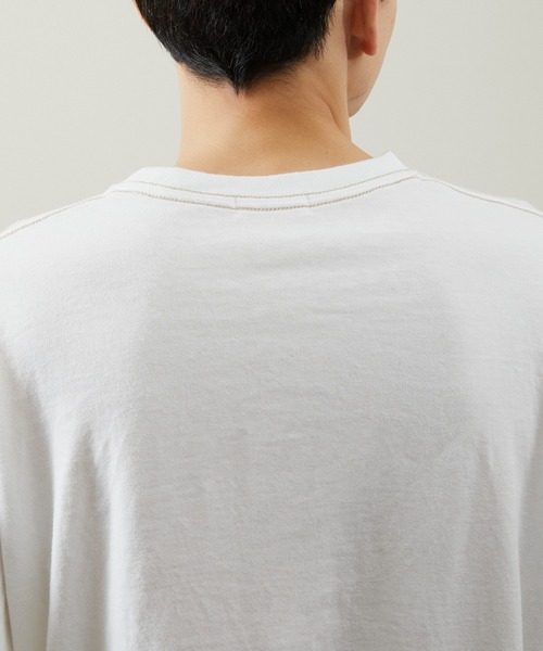 And A(アンドエー)の「And A アンドエー / 88・12 L/S T-SHIRT アスレチックコットンレーヨンロンT / AA-A23M003L(Tシャツ/カットソー・メンズ・グレー/ブラック/ネイビー/ホワイト・2/1/3)」の18枚目の写真