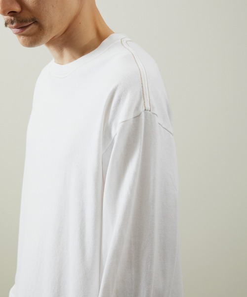 And A(アンドエー)の「And A アンドエー / 88・12 L/S T-SHIRT アスレチックコットンレーヨンロンT / AA-A23M003L(Tシャツ/カットソー・メンズ・グレー/ブラック/ネイビー/ホワイト・2/1/3)」の17枚目の写真