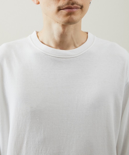 And A(アンドエー)の「And A アンドエー / 88・12 L/S T-SHIRT アスレチックコットンレーヨンロンT / AA-A23M003L(Tシャツ/カットソー・メンズ・グレー/ブラック/ネイビー/ホワイト・2/1/3)」の16枚目の写真