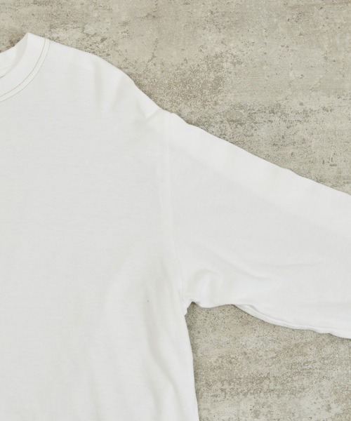 And A(アンドエー)の「And A アンドエー / 88・12 L/S T-SHIRT アスレチックコットンレーヨンロンT / AA-A23M003L(Tシャツ/カットソー・メンズ・グレー/ブラック/ネイビー/ホワイト・2/1/3)」の12枚目の写真