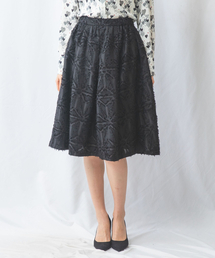 NARACAMICIE | 【NARACAMICIE】カットジャガードフレアスカート(スカート)