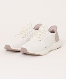 PUMA | 【PUMA】プーマ SOFTRIDE FLEX LACE EASE IN ALT WD（ソフトライド フレックスレース イーズイン ALT ワイド）バンジーレーススニーカー 311996(スニーカー)