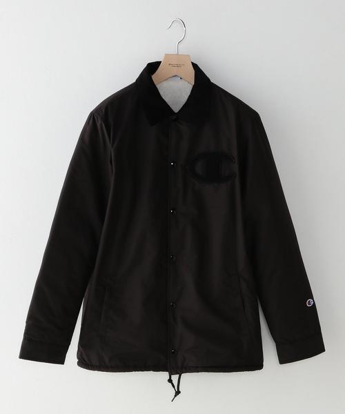 Champion（チャンピオン）の「【別注】＜Champion(チャンピオン） × BY＞ SP BOA COACH/コーチジャケット◆（ナイロンジャケット・メンズ・ブラック/ネイビー/モカ・SMALL/MEDIUM/LARGE）」の2枚目の写真