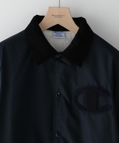 Champion（チャンピオン）の「【別注】＜Champion(チャンピオン） × BY＞ SP BOA COACH/コーチジャケット◆（ナイロンジャケット・メンズ・ブラック/ネイビー/モカ・SMALL/MEDIUM/LARGE）」の5枚目の写真