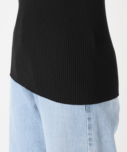 IENA（イエナ）の「《追加2》レース襟ホールガーメント リブプルオーバー（ニット/セーター・レディース・ブラック/ネイビー・FREE）」の16枚目の写真