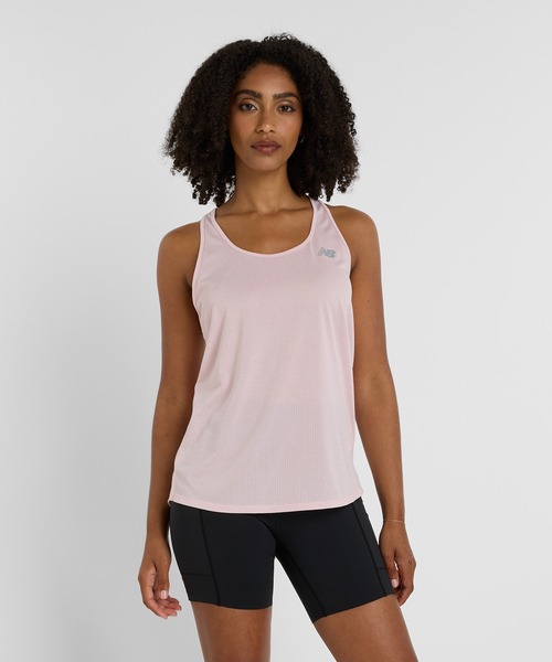 NEW BALANCE(ニューバランス)の「Athletics タンク(タンクトップ・レディース・ライトピンク・SMALL/MEDIUM/LARGE)」の1枚目の写真