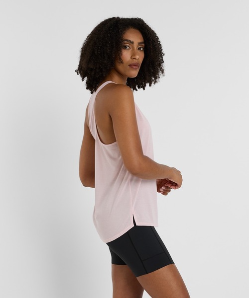 NEW BALANCE(ニューバランス)の「Athletics タンク(タンクトップ・レディース・ライトピンク・SMALL/MEDIUM/LARGE)」の2枚目の写真