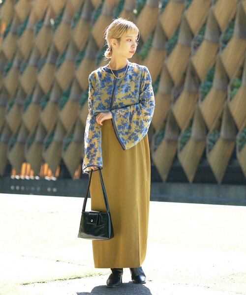 新品未開封品【CIAOPANIC】ベロアフラワーボレロ付きキャミワンピース マルチWAY】ベロアフラワーボレロ付きキャミワンピース