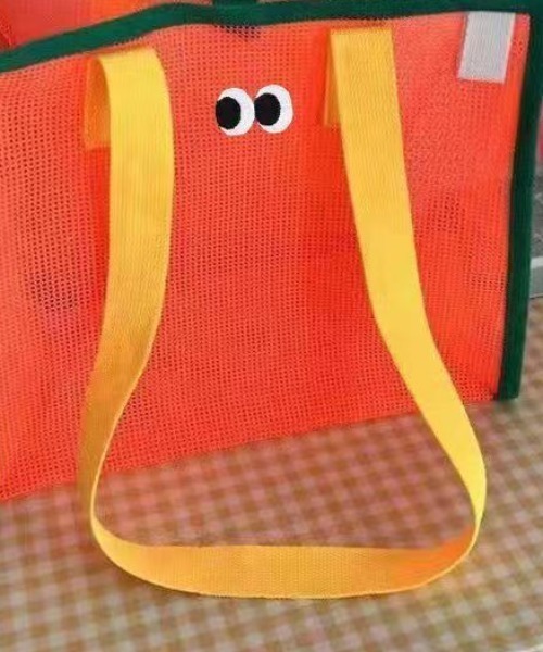 メッシュトート／ショルダーバッグ／オレンジ HIGHTIDE ショルダーバッグ バッグ Drop Mesh Bag ドロップ