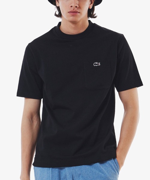 LACOSTE/ラコステ アウトラインクロックポケットTシャツ 半袖