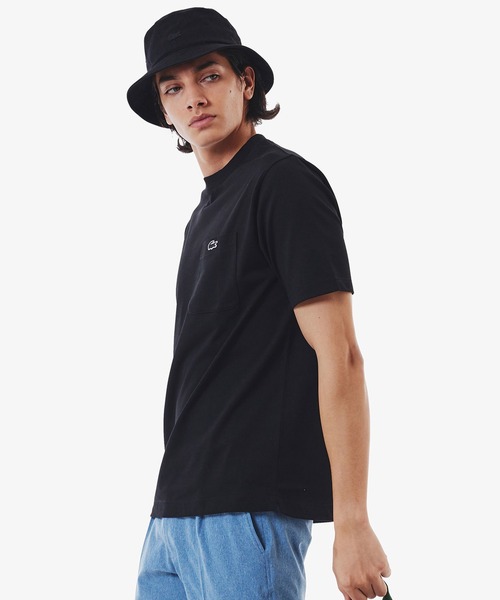 LACOSTE/ラコステ アウトラインクロックポケットTシャツ 半袖 TH558199