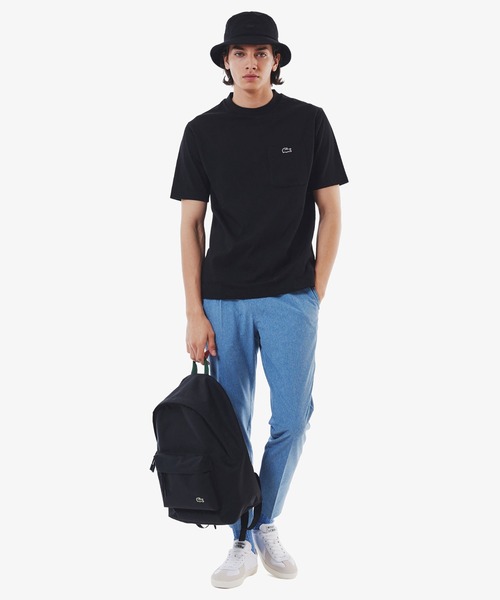 LACOSTE/ラコステ アウトラインクロックポケットTシャツ 半袖 TH558199