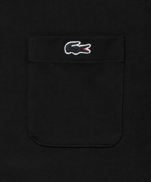LACOSTE/ラコステ アウトラインクロックポケットTシャツ 半袖 TH558199