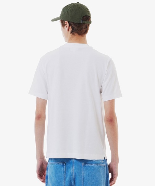 LACOSTE(ラコステ)の「LACOSTE/ラコステ アウトラインクロックポケットTシャツ 半袖 TH558199(Tシャツ/カットソー・メンズ・ブラック/ホワイト/ネイビー・M/L/XL)」の21枚目の写真