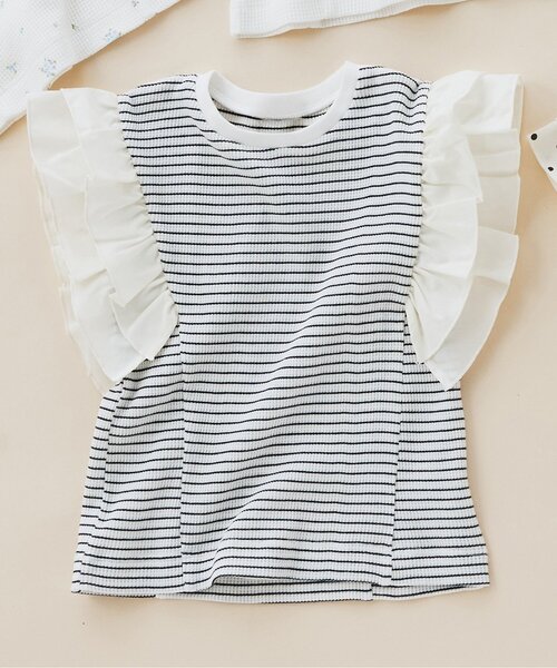 PUTUMAYO フリル付き半袖Tシャツ PUTUMAYO フリル付き半袖Tシャツ - メルカリ