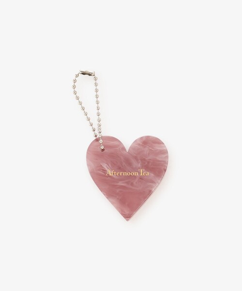 Afternoon Tea（アフタヌーンティー）の「ハートアクリルキーホルダー（キーホルダー・レディース・ブラウン/レッド/ピンク・ONE SIZE）」の3枚目の写真