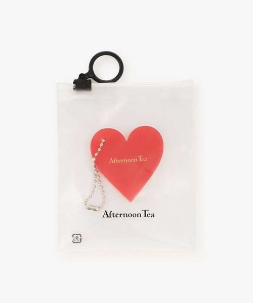 Afternoon Tea（アフタヌーンティー）の「ハートアクリルキーホルダー（キーホルダー・レディース・ブラウン/レッド/ピンク・ONE SIZE）」の4枚目の写真