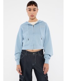 Guess | GUESS Originals Rhinestone Crop Hoodie パーカー レディース(パーカー)