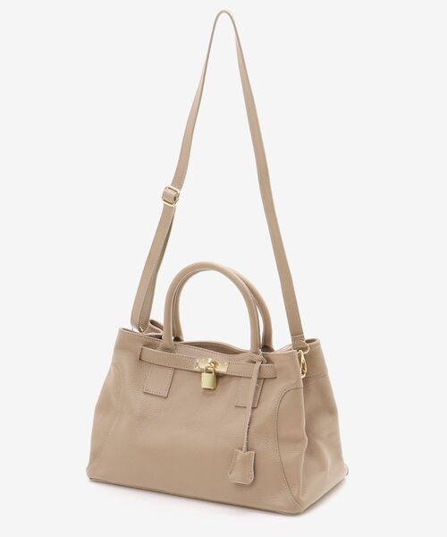 Pretty Ballerinas｜Wovenハート型ミラー付レザートートバック トートバッグ レディース レザー トート a4 ショルダーバッグ