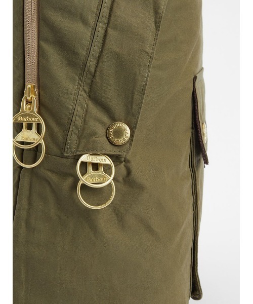 Barbour(バブアー)の「【TRANSPORT / トランスポート】ジップアップ バックパック(バックパック/リュック・メンズ・グリーン・ONE SIZE)」の8枚目の写真