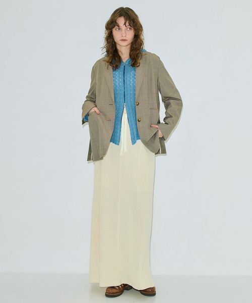 PUBLIC TOKYO(パブリックトウキョウ)の「コットンレースフーディTOP(パーカー・レディース・ホワイト/ブラック/ブルー・FREE)」の18枚目の写真