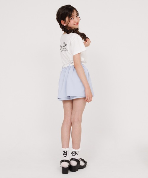 PINKHUNT(ピンクハント)の「PINKHUNT ピンクハント ベルト付きスカート風 ショートパンツ 0558K(トップス別売)(その他パンツ・キッズ・ブラック・120cm/130cm/140cm/150cm/160cm)」の10枚目の写真