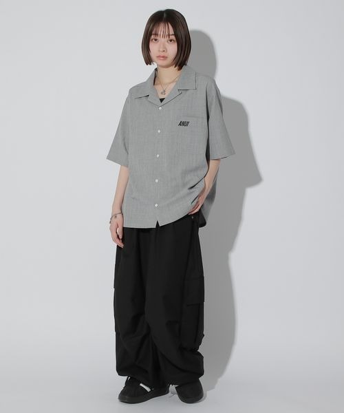 Anui(アニュイ)の「【UNISEX】アソートカイキンシャツ(シャツ/ブラウス・レディース・ブラック系その他/グレー/ベージュ・MEDIUM)」の18枚目の写真