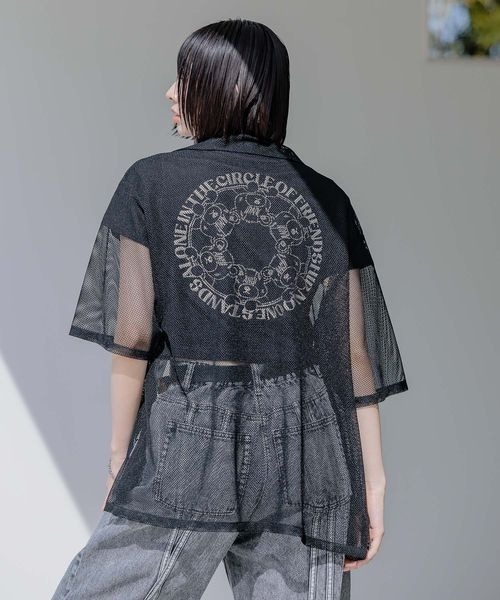 Anui(アニュイ)の「【UNISEX】アソートカイキンシャツ(シャツ/ブラウス・レディース・ブラック系その他/グレー/ベージュ・MEDIUM)」の5枚目の写真