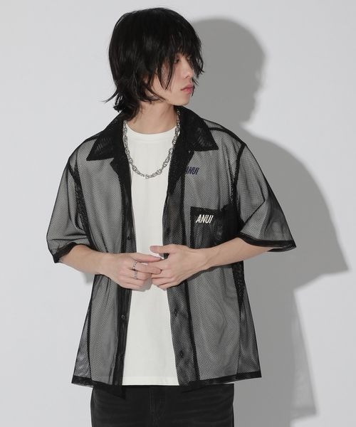 Anui(アニュイ)の「【UNISEX】アソートカイキンシャツ(シャツ/ブラウス・レディース・ブラック系その他/グレー/ベージュ・MEDIUM)」の8枚目の写真