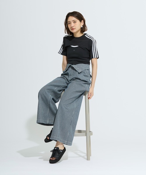 [ADIDAS] Tシャツ 半袖 カットアウト カリ半袖Tシャツ (2color) 楽天市場】adidas Originals/CUT-OUT TEE/カットアウト カリ半袖