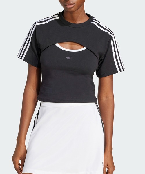 adidas◆キャンパス◆カットアウト◆Tシャツ[送料込] セール】カットアウト カリ半袖Tシャツ / アディダスオリジナル