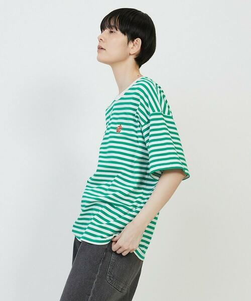 FRAPBOIS / フラボア パークボーダーＴ パークボーダーT（Tシャツ/カットソー）｜FRAPBOIS（フラボア