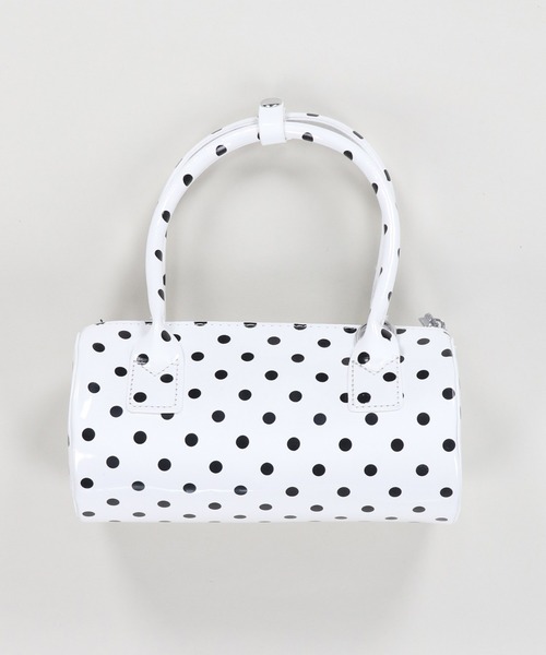 セール】ドラム型ショルダーバッグ/ハンドバッグ/ドット/ウィッシュ