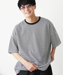 TRポンチビックシルエットTシャツ