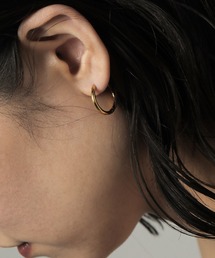 【ORLEAN】 シンプルフープピアス 太さ2.0mm
