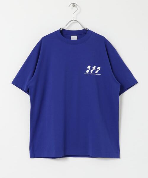 URBAN RESEARCH（アーバンリサーチ）の「GGG　Art Graphic  Print T-shirts（Tシャツ/カットソー・メンズ・ロイヤルブルー/ホワイト/ブラック・MEDIUM/LARGE）」の4枚目の写真