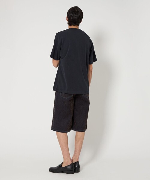 MONKEY TIME(モンキータイム)の「フロッキー デニム 5ポケット バギー ショーツ(デニムパンツ・メンズ・ダークブラウン・M/S/L)」の6枚目の写真